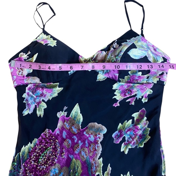 Sue Wong Nocturne Silk Chiffon 90’s Fairy Cocktail Party Dress Women’s Size S - Picture 8 of 16